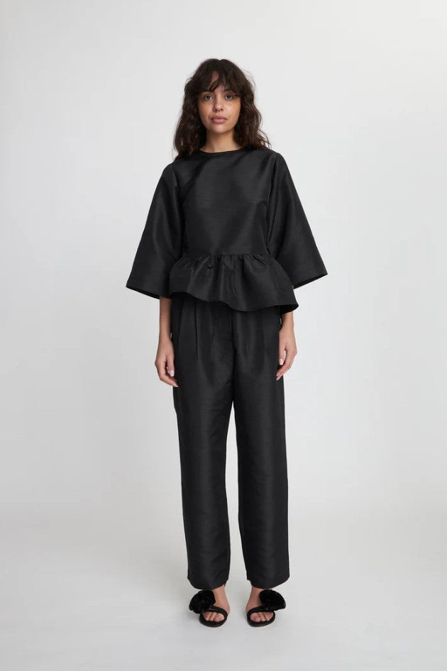 Blouses lange mouw zwart STELLA NOVA