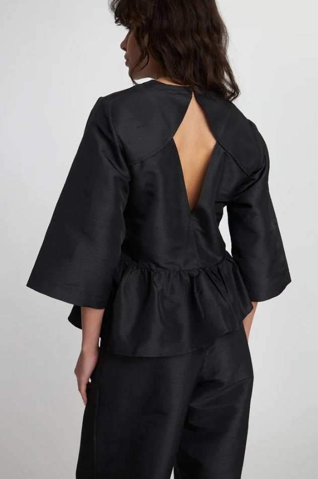 Blouses lange mouw zwart STELLA NOVA