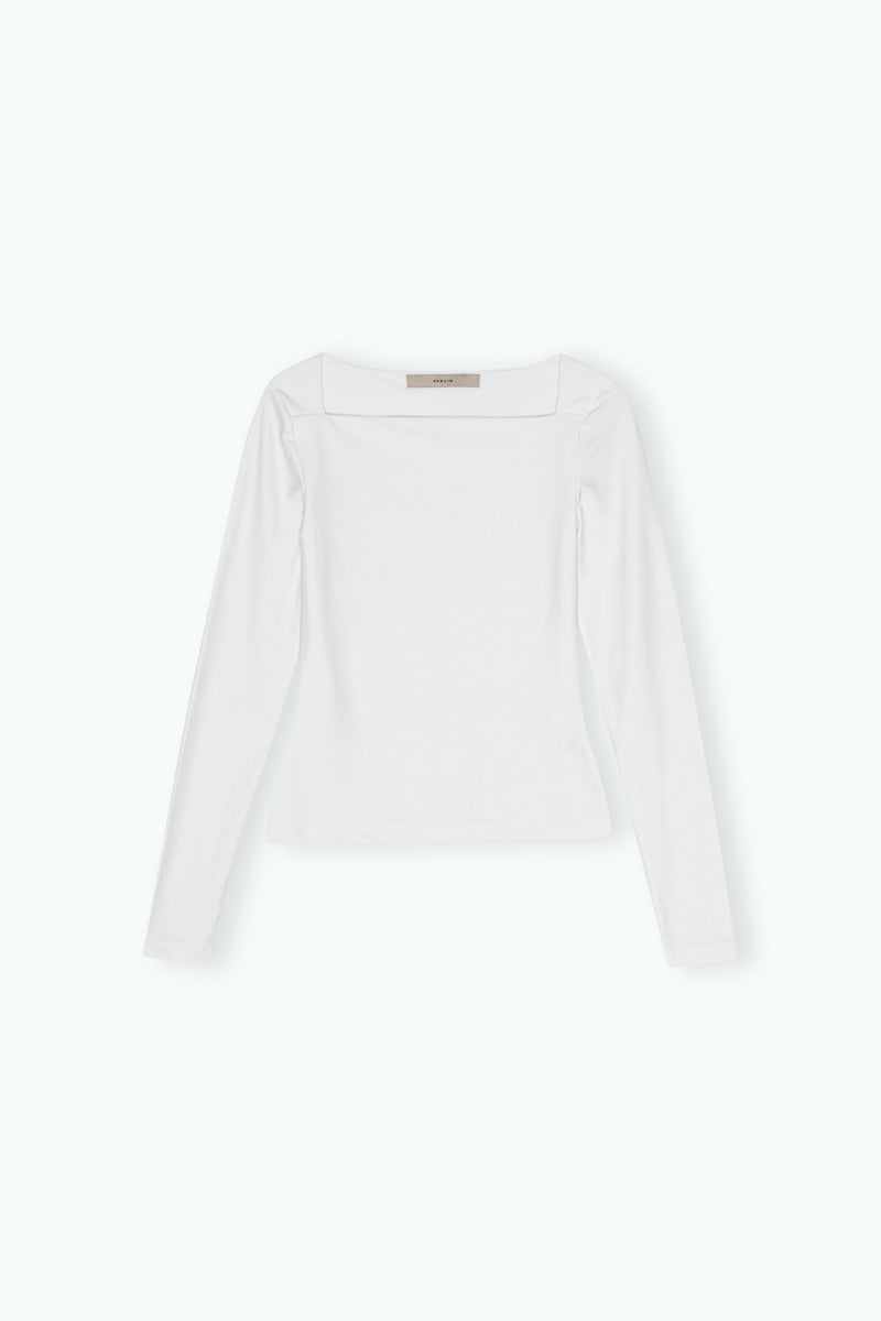 T-shirts lange mouw wit REMAIN