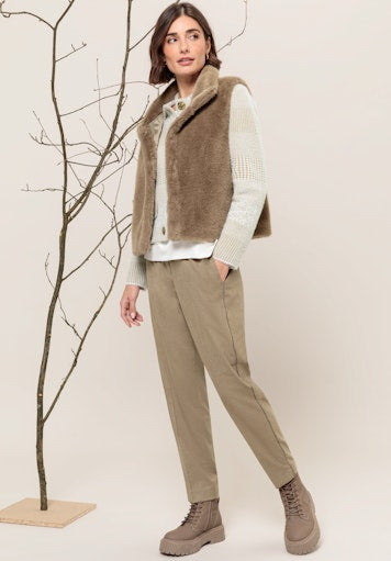 Bodywarmers bruin Bianca