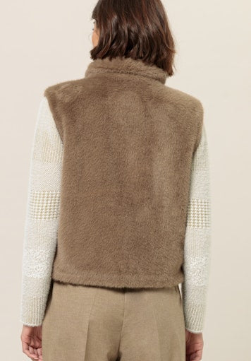 Bodywarmers bruin Bianca