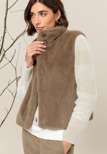 Bodywarmers bruin Bianca