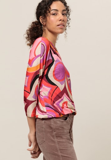 T-shirts korte mouw rood Bianca