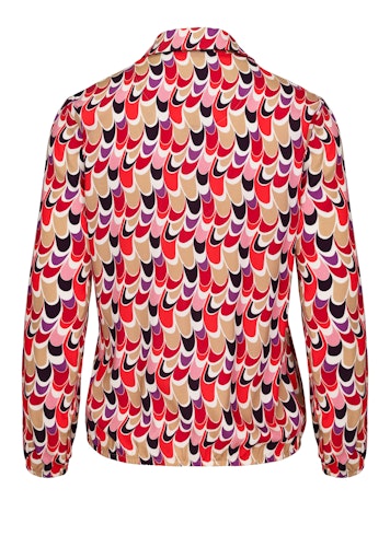 Blouses lange mouw rood Bianca