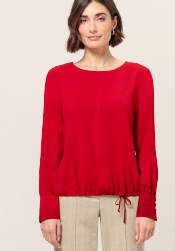 Blouses lange mouw rood Bianca