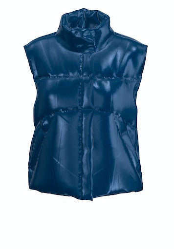 Bodywarmers blauw Bianca