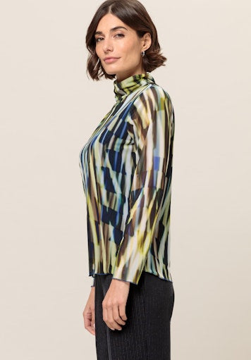 T-shirts lange mouw groen Bianca