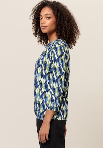 T-shirts korte mouw blauw Bianca