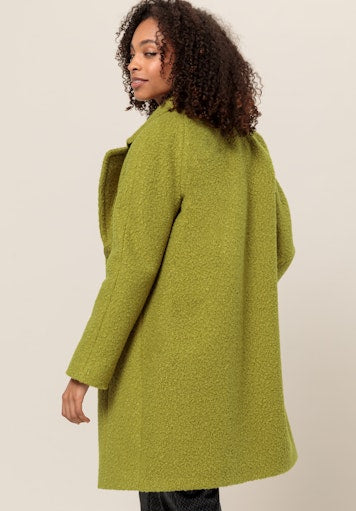 Mantels groen Bianca