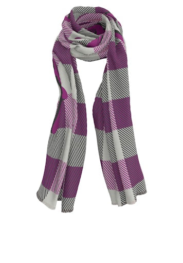 Sjaals paars Bianca