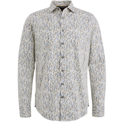 Hemden lange mouw beige PME