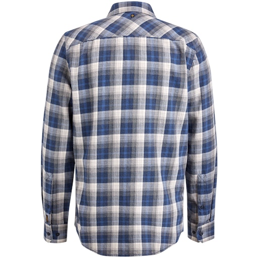 Hemden lange mouw blauw PME