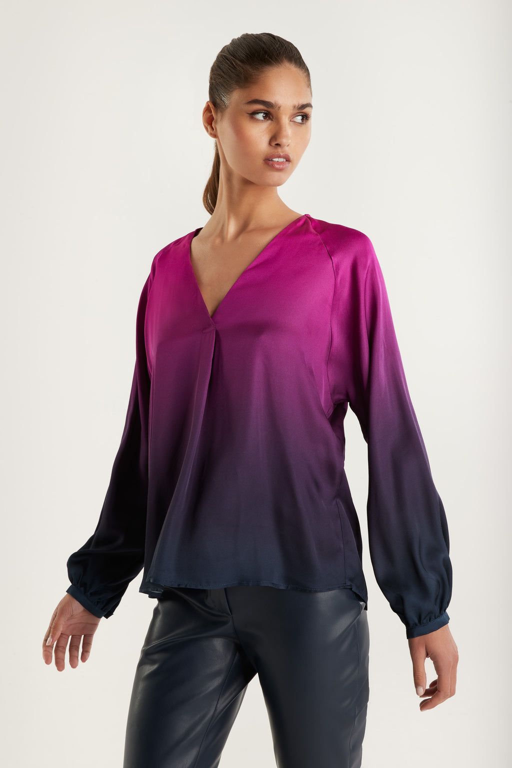 Blouses lange mouw multicolor Senso