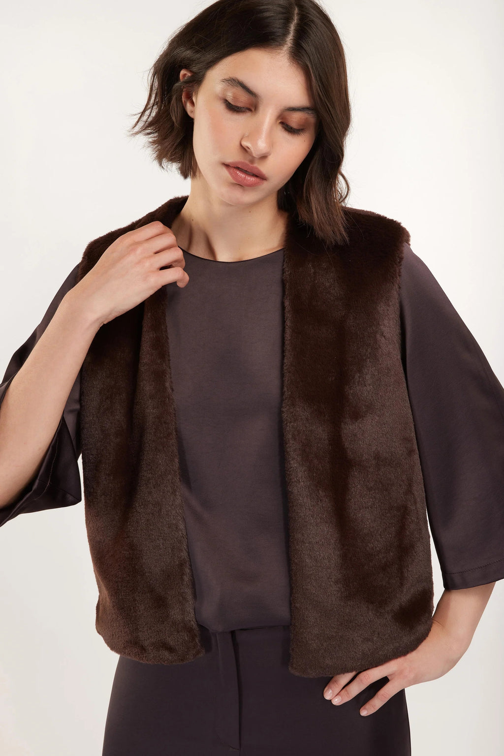 Bodywarmers bruin Senso