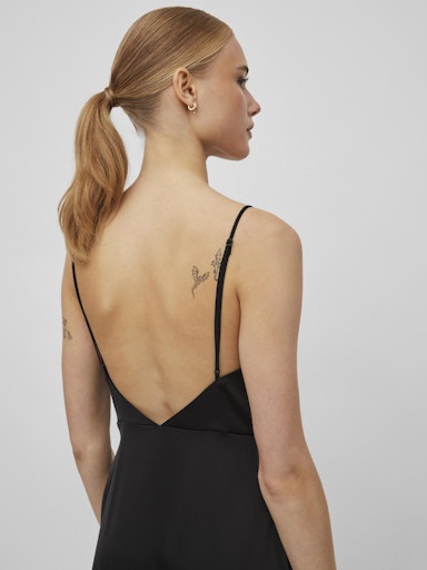 Jurken zonder mouw zwart VILA