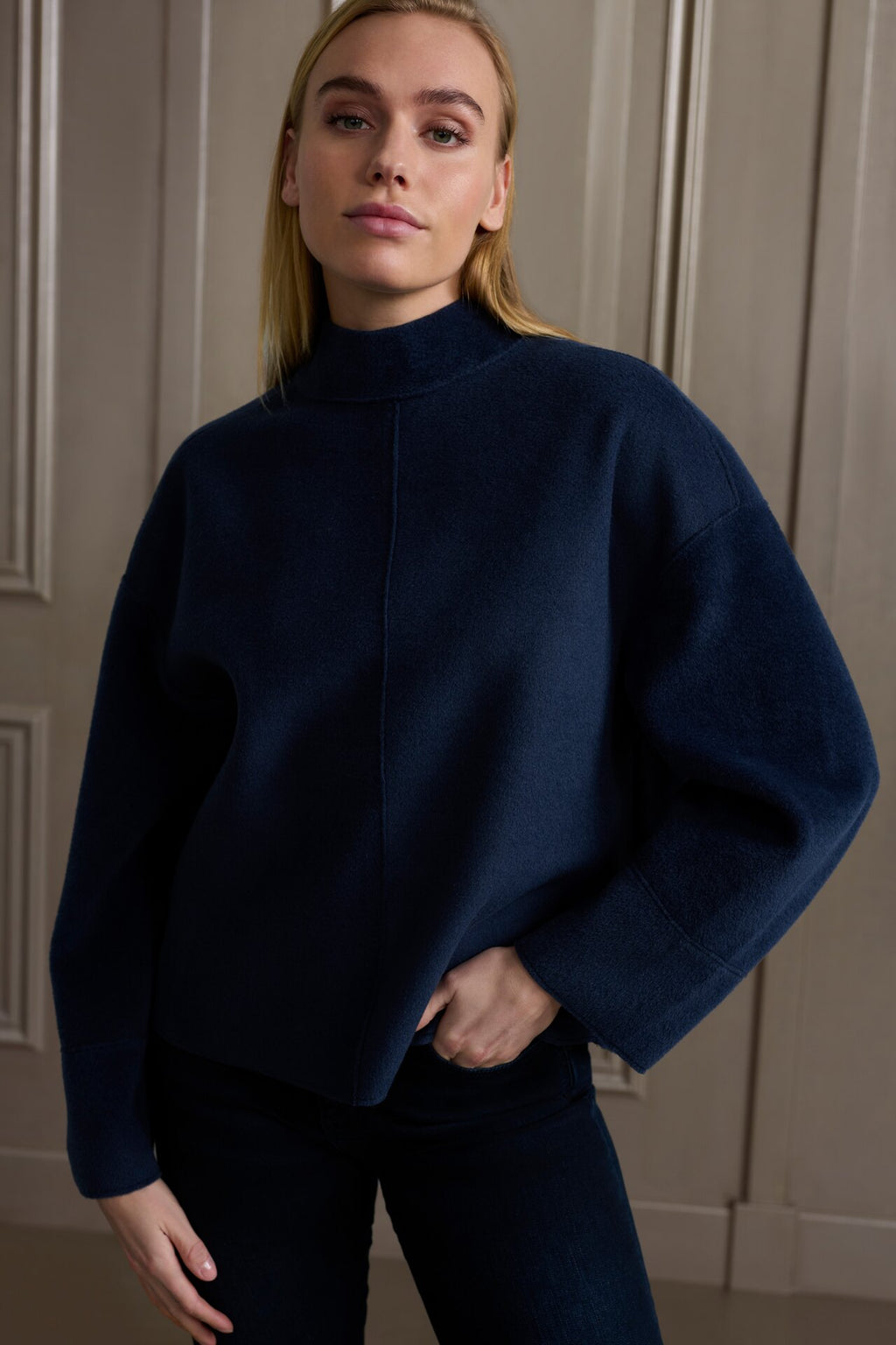 Sweaters blauw YAYA