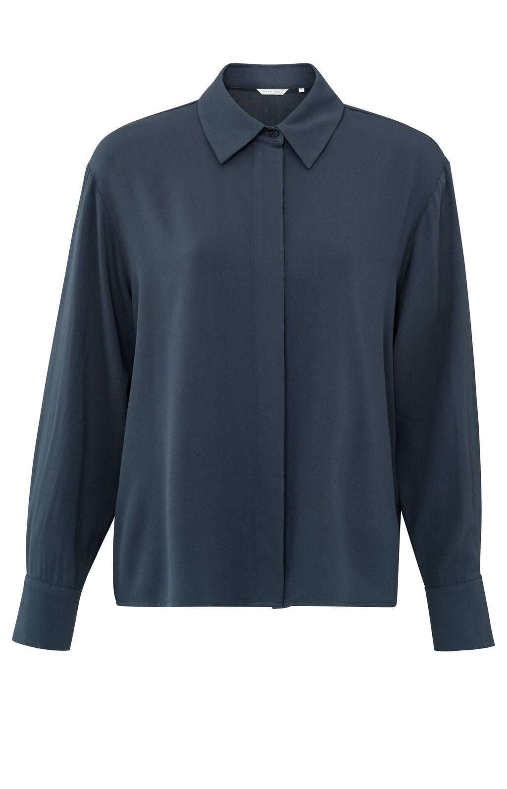 Blouses lange mouw blauw YAYA
