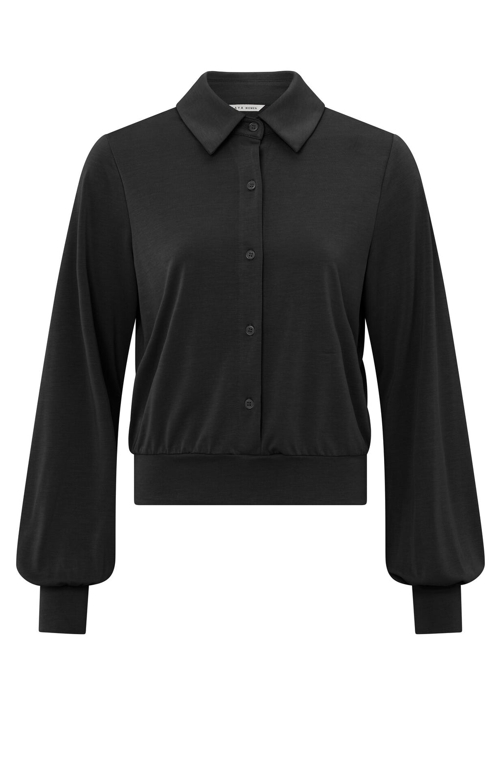 Blouses lange mouw zwart YAYA