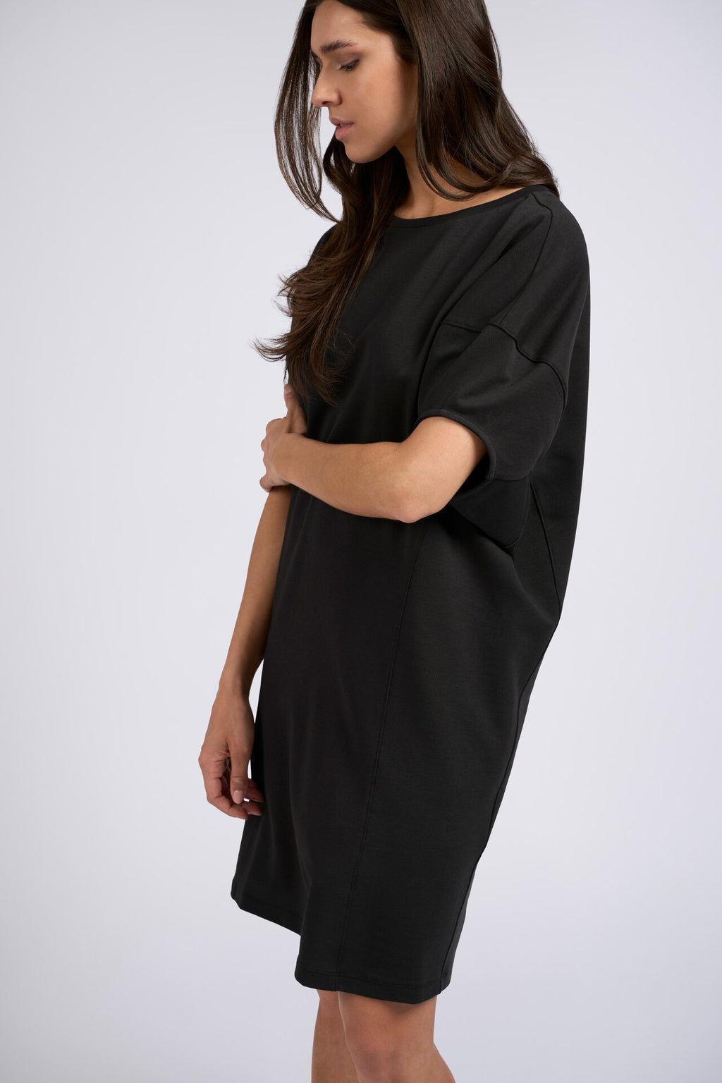 Jurken korte mouw grijs YAYA