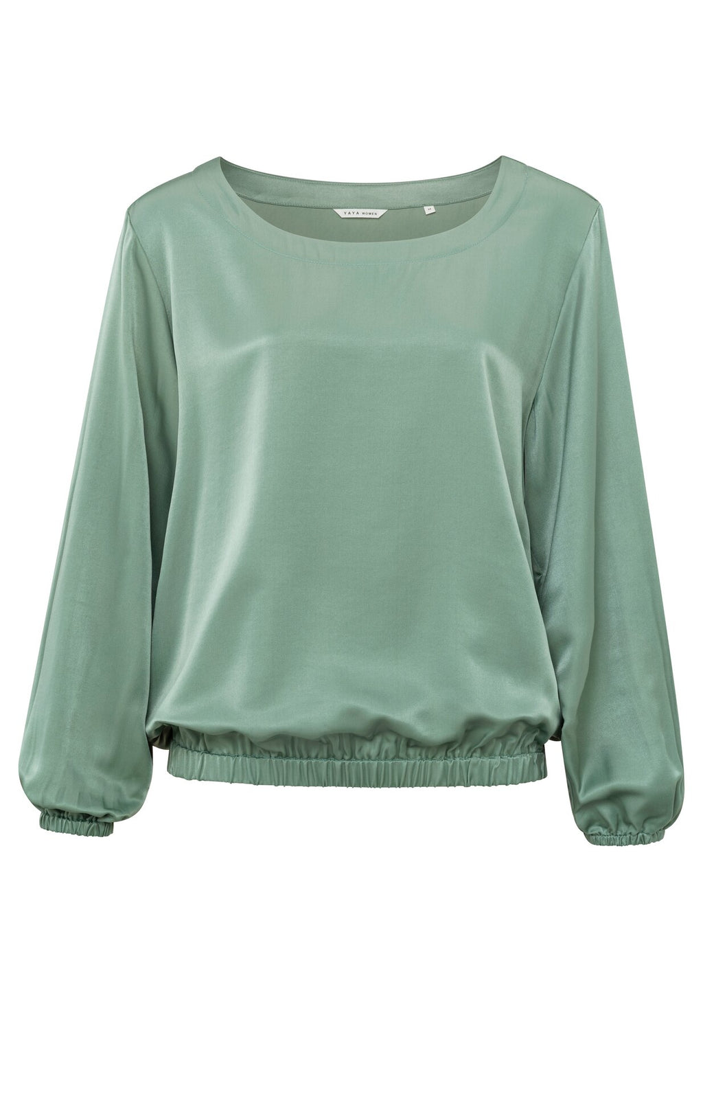 Blouses lange mouw groen YAYA