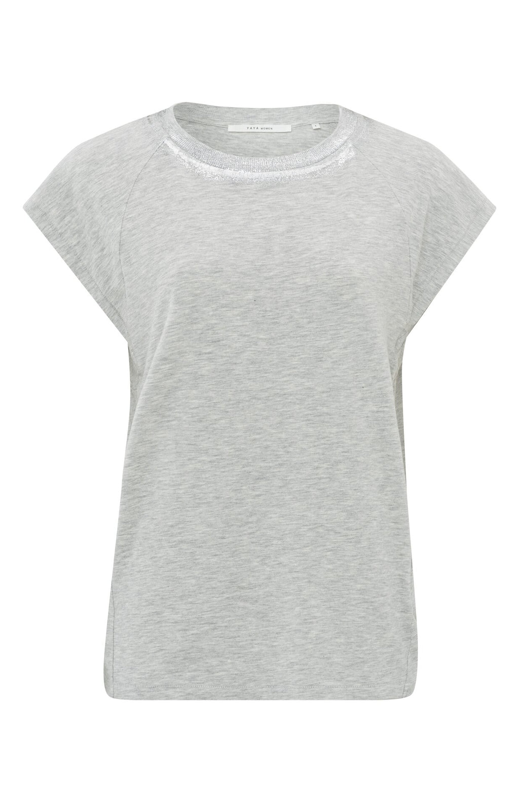 T-shirts korte mouw grijs YAYA