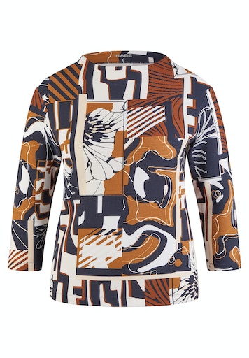 T-shirts lange mouw blauw Rabe