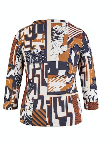 T-shirts lange mouw blauw Rabe