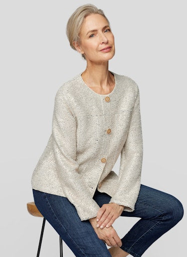 Cardigans wit Rabe