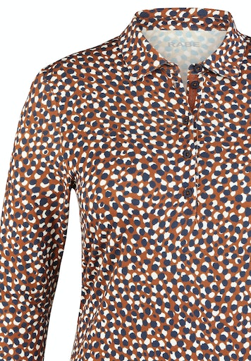 T-shirts lange mouw bruin Rabe