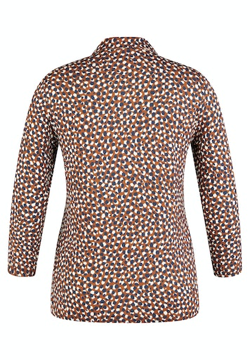 T-shirts lange mouw bruin Rabe
