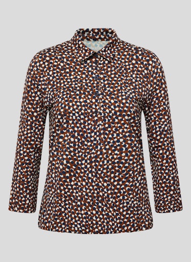 T-shirts lange mouw bruin Rabe