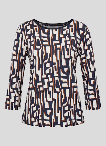 T-shirts lange mouw blauw Rabe