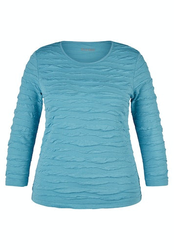 T-shirts lange mouw blauw Rabe