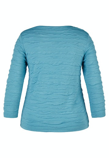 T-shirts lange mouw blauw Rabe