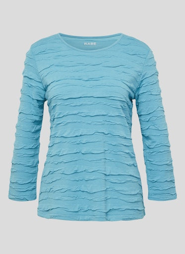 T-shirts lange mouw blauw Rabe