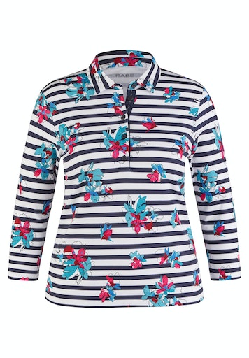 T-shirts lange mouw blauw Rabe