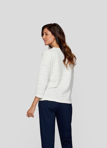 T-shirts lange mouw beige Rabe