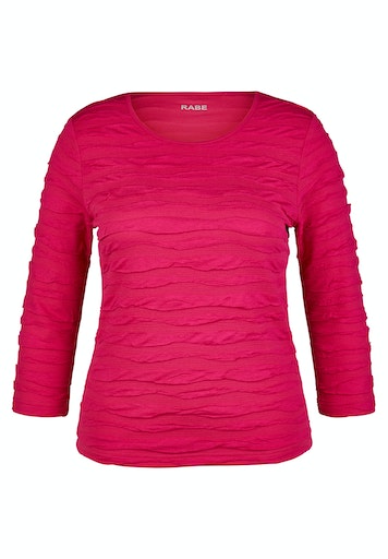 T-shirts lange mouw rood Rabe