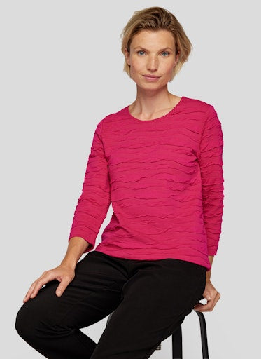 T-shirts lange mouw rood Rabe