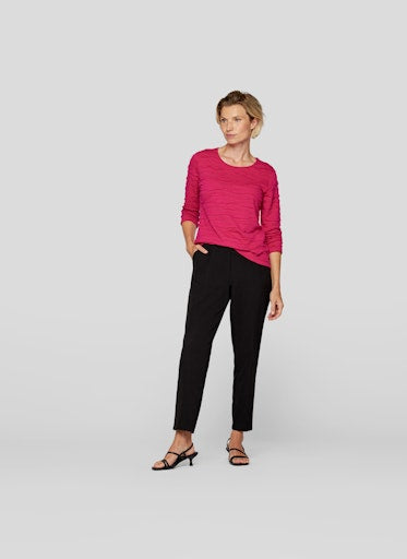 T-shirts lange mouw rood Rabe