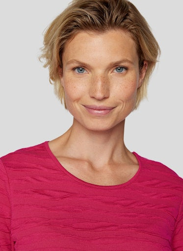 T-shirts lange mouw rood Rabe