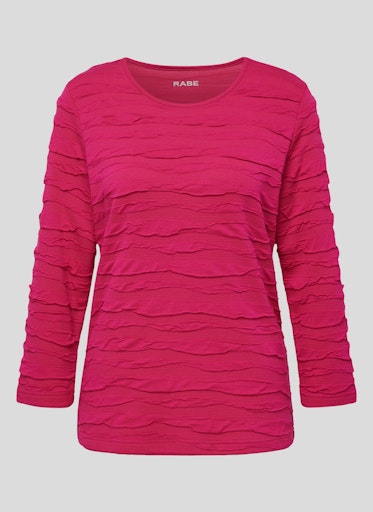 T-shirts lange mouw rood Rabe