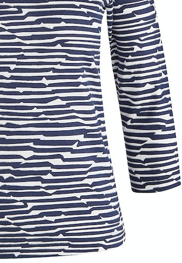 T-shirts lange mouw blauw Rabe