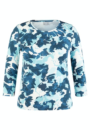T-shirts lange mouw blauw Rabe