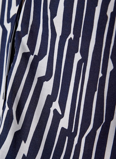 Blouses lange mouw blauw Rabe