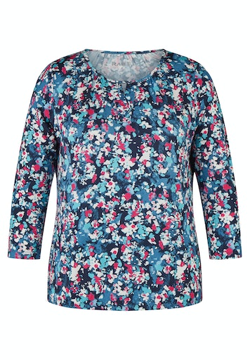 T-shirts lange mouw blauw Rabe