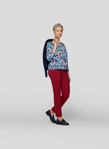 T-shirts lange mouw blauw Rabe