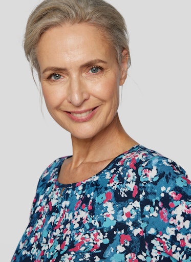 T-shirts lange mouw blauw Rabe