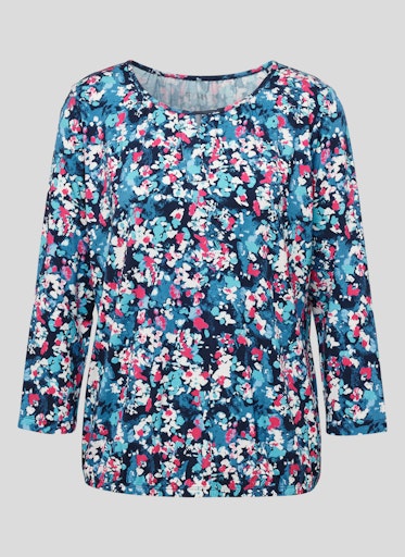 T-shirts lange mouw blauw Rabe