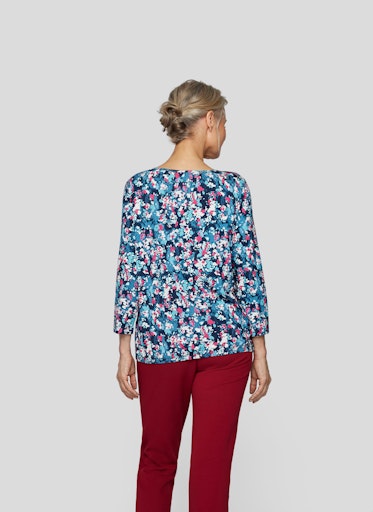 T-shirts lange mouw blauw Rabe